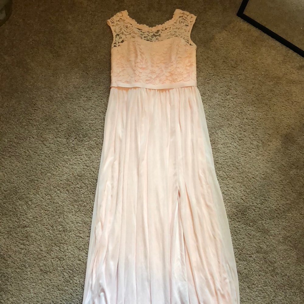 Beautiful prom or wedding david’s bridal dress